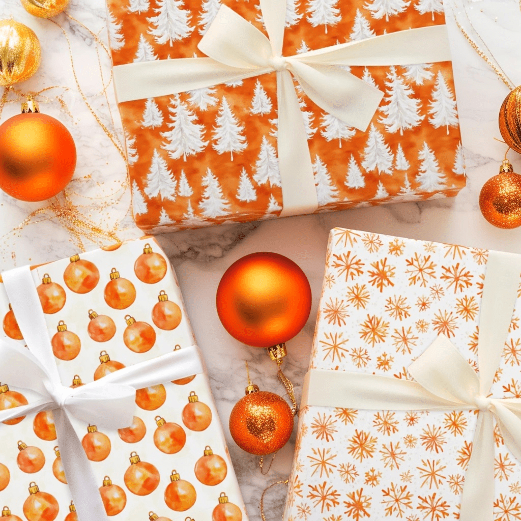 Orange Christmas - Aspen & Arlo