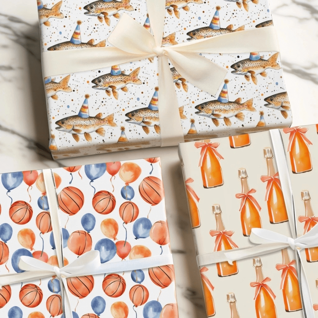 Orange Birthday - Aspen & Arlo