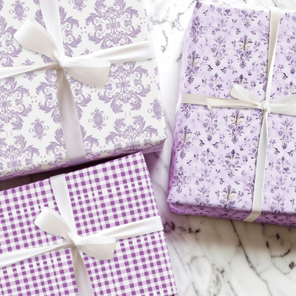 Purple Pattern - Aspen & Arlo