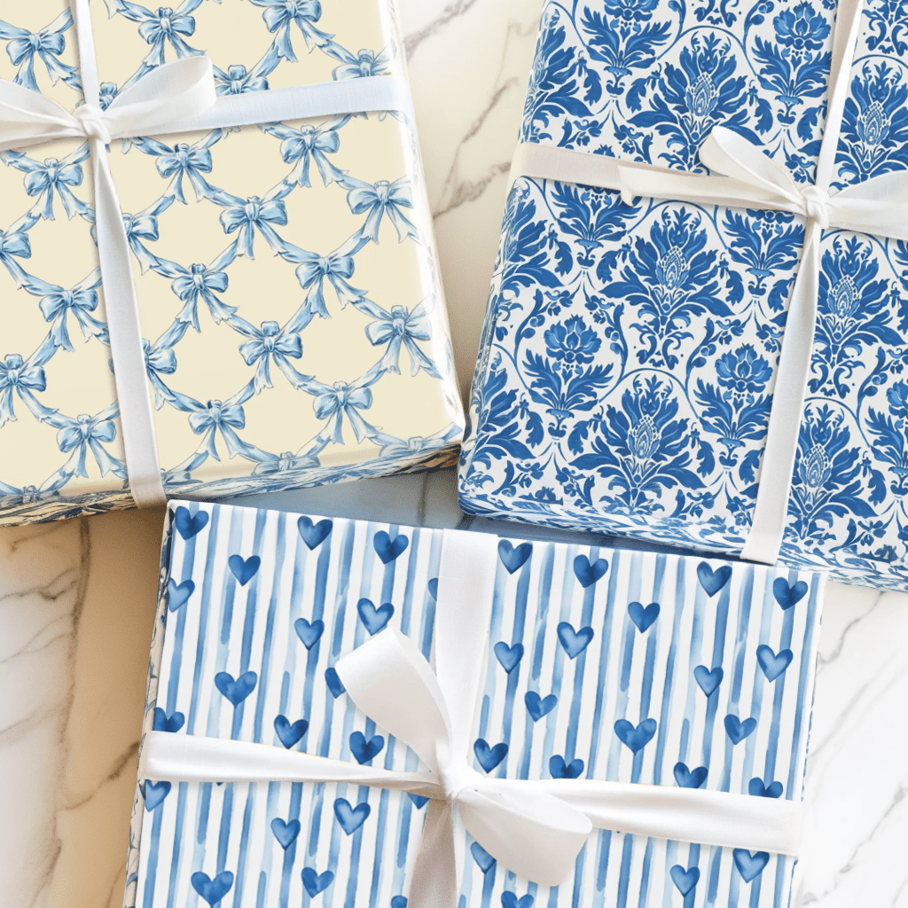 Blue Pattern - Aspen & Arlo