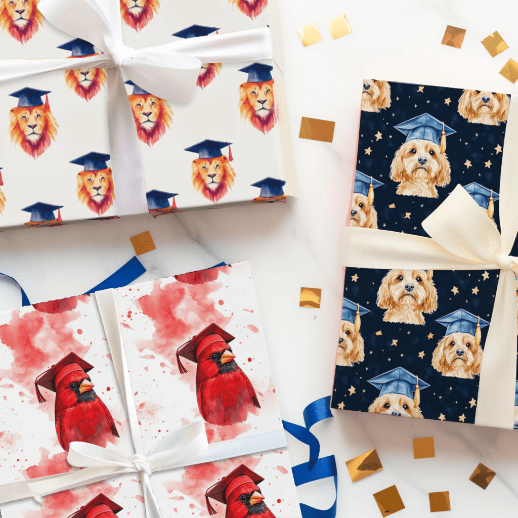 Graduation Animals - Aspen & Arlo