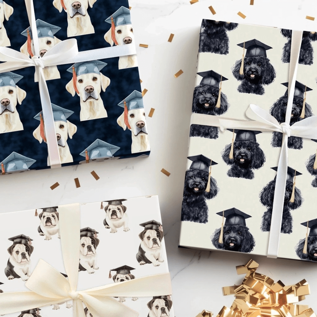 Graduation Dogs - Aspen & Arlo