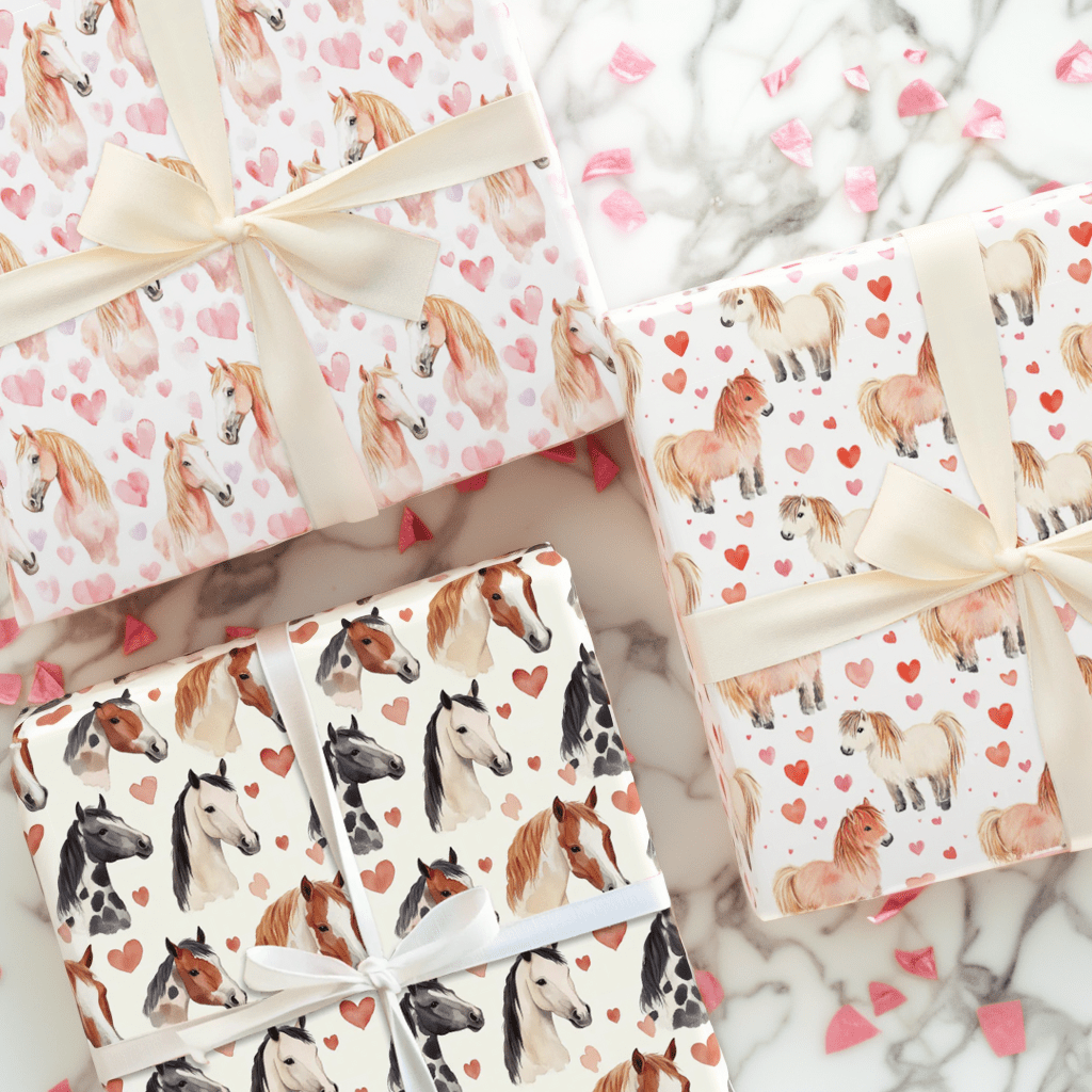 Horse Valentines - Aspen & Arlo