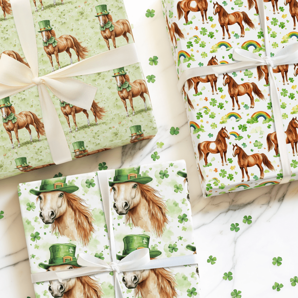 Horse St. Patrick's - Aspen & Arlo