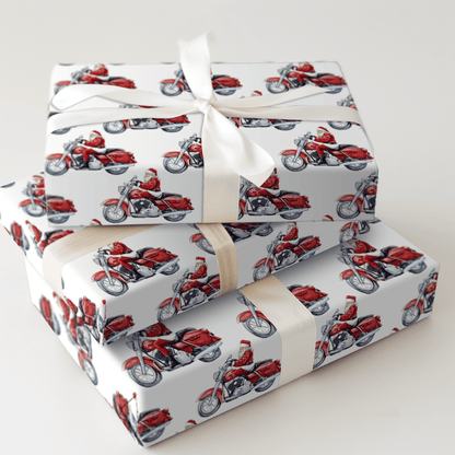 Chrome and Claus - Wrapping Paper - Aspen & Arlo