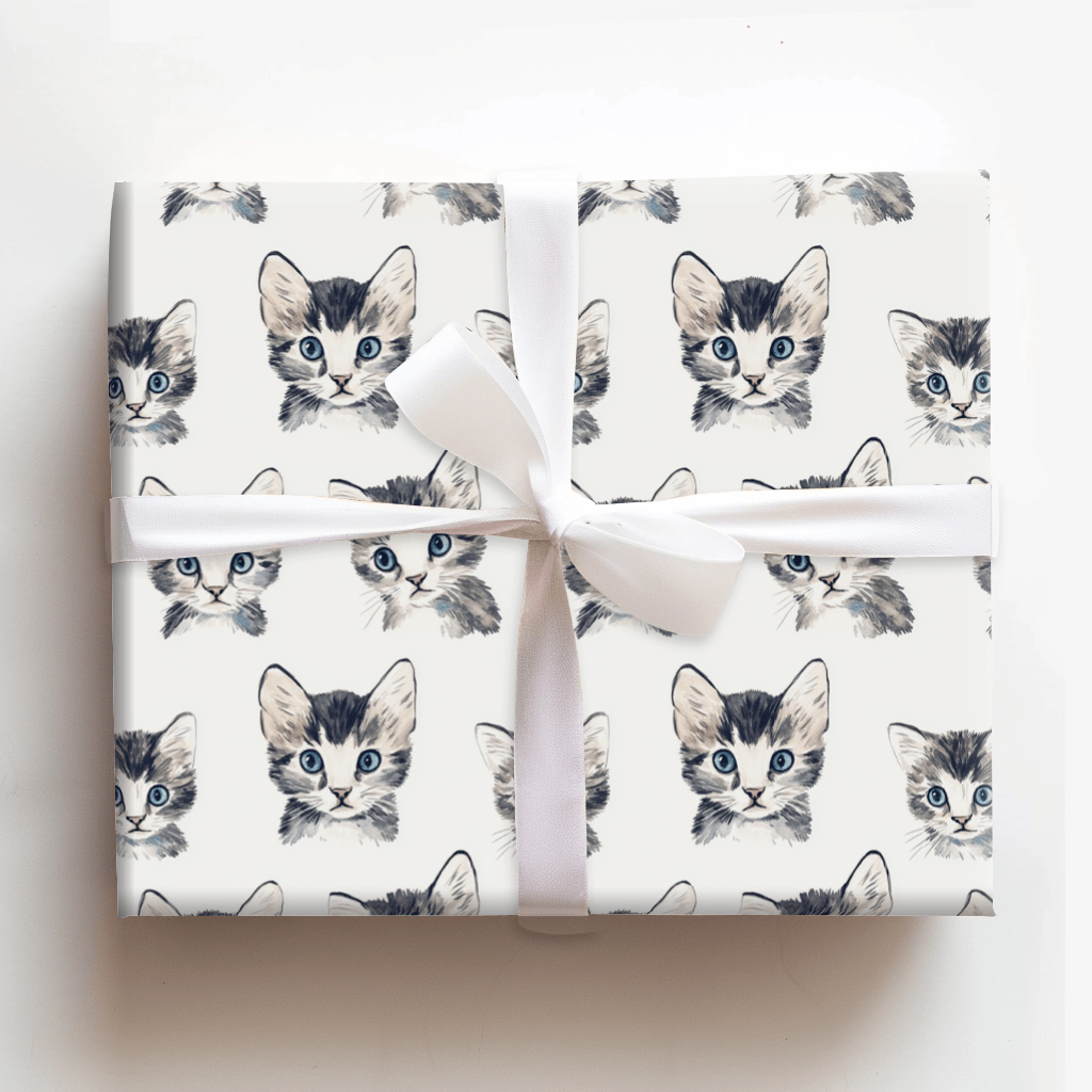 Tabby Cat - Wrapping Paper - Aspen & Arlo