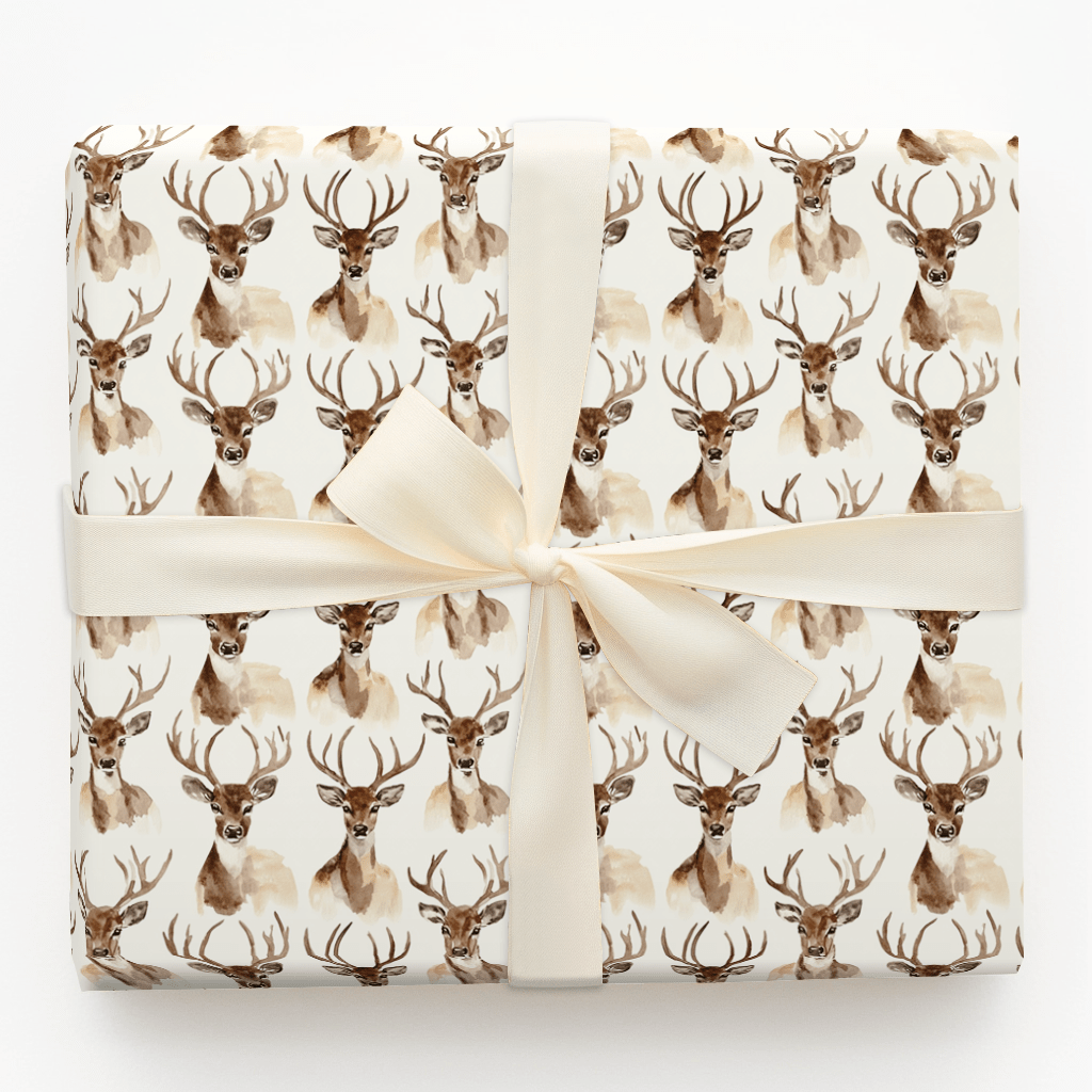 November Rapping Paper November Wrapping Paper: Deer Hunting Gift Wrap – Aspen & Arlo