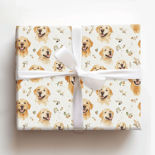 Golden Glow - Wrapping Paper - Aspen & Arlo