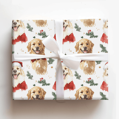 Retrieving Holiday Cheer - Wrapping Paper - Aspen & Arlo