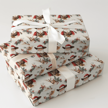 Reindeer Roundup - Wrapping Paper - Aspen & Arlo