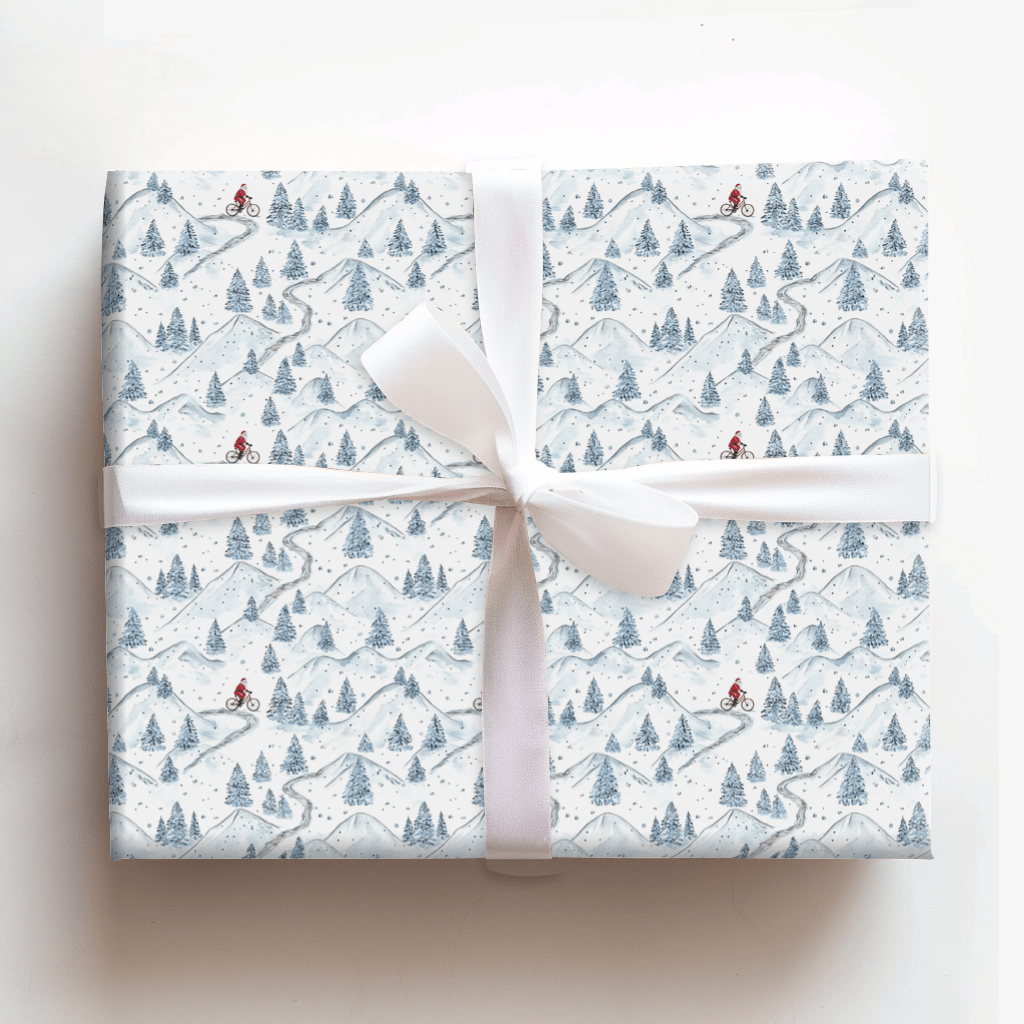 Bella Vista Biking - Wrapping Paper - Aspen & Arlo