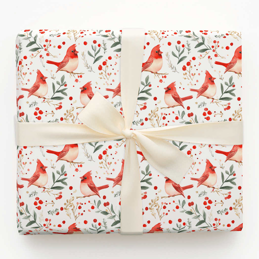 Good Luck Cherp - Wrapping Paper - Aspen & Arlo