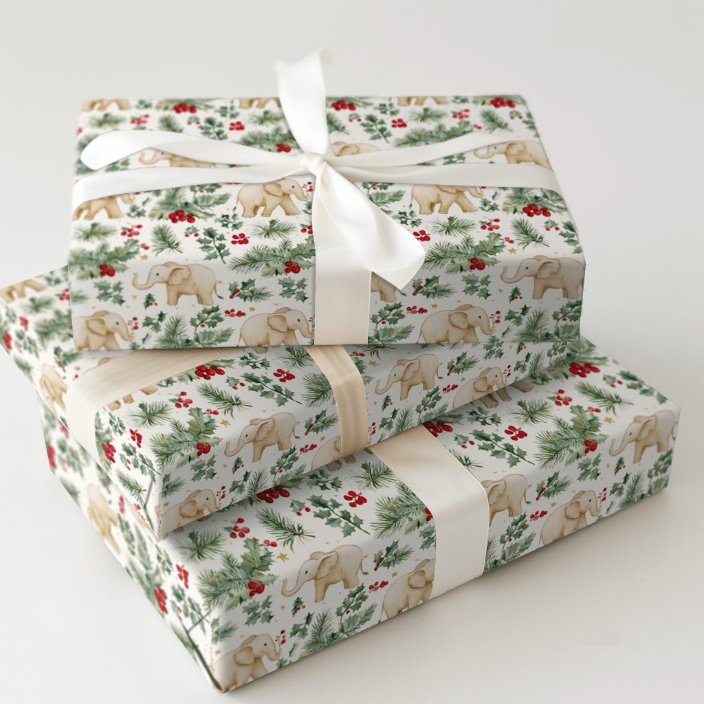 Trunkful of Cheer - Wrapping Paper - Aspen & Arlo