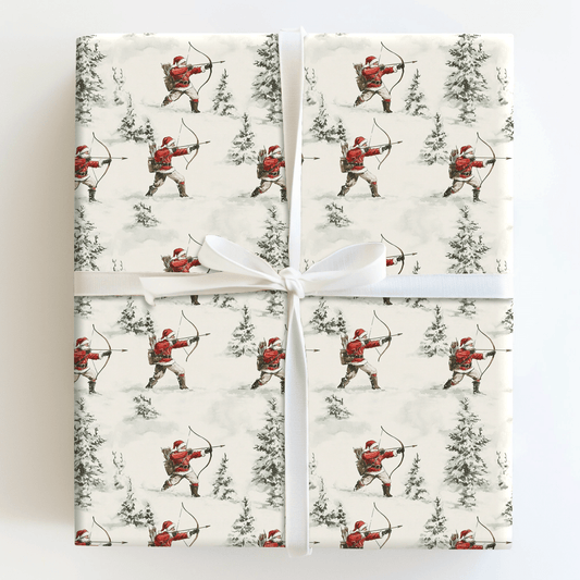 Holiday Archer - Wrapping Paper - Aspen & Arlo