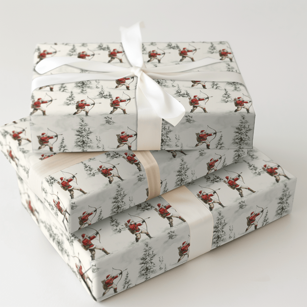 Holiday Archer - Wrapping Paper - Aspen & Arlo