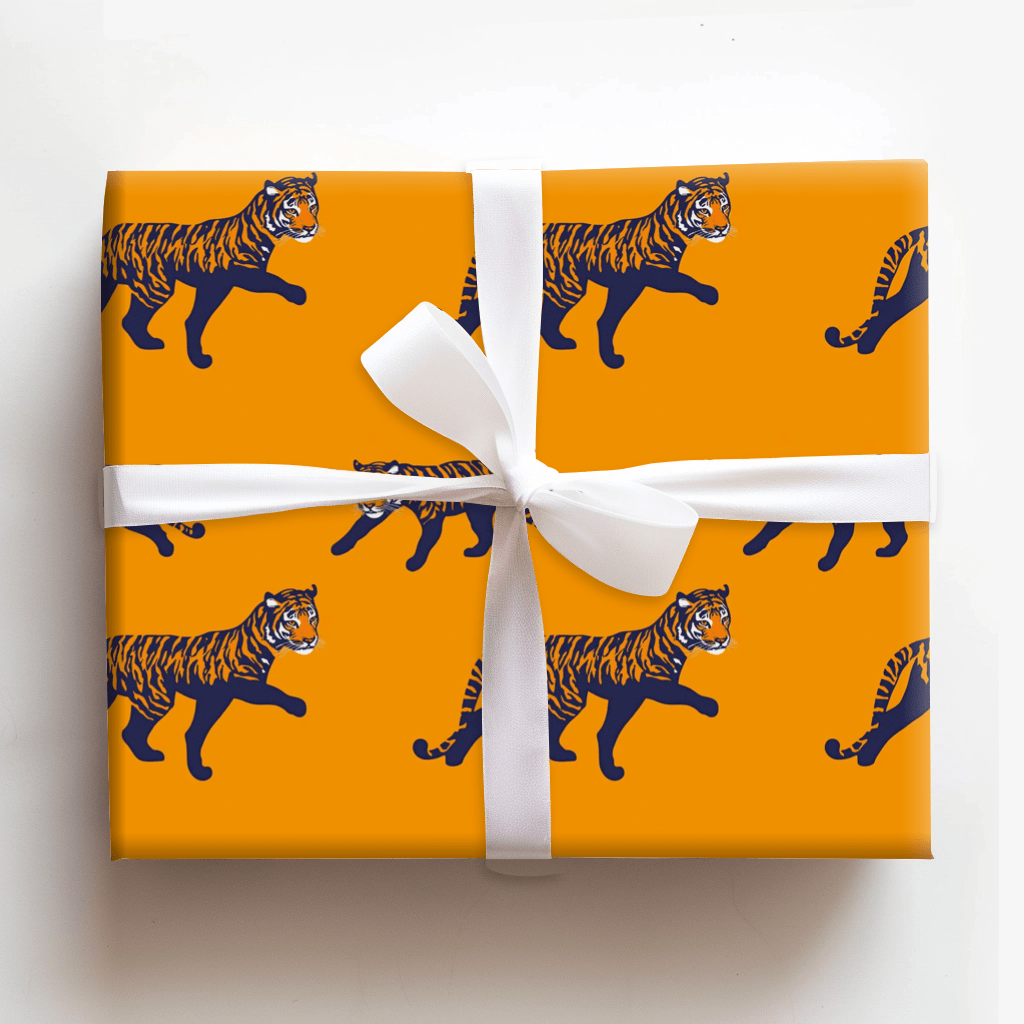 Tiger Town - Wrapping Paper - Aspen & Arlo