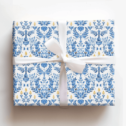 Menorah Magic - Wrapping Paper - Aspen & Arlo
