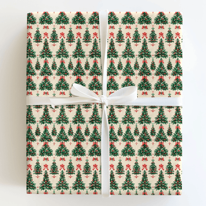 12 Trees of Christmas - Wrapping Paper - Aspen & Arlo