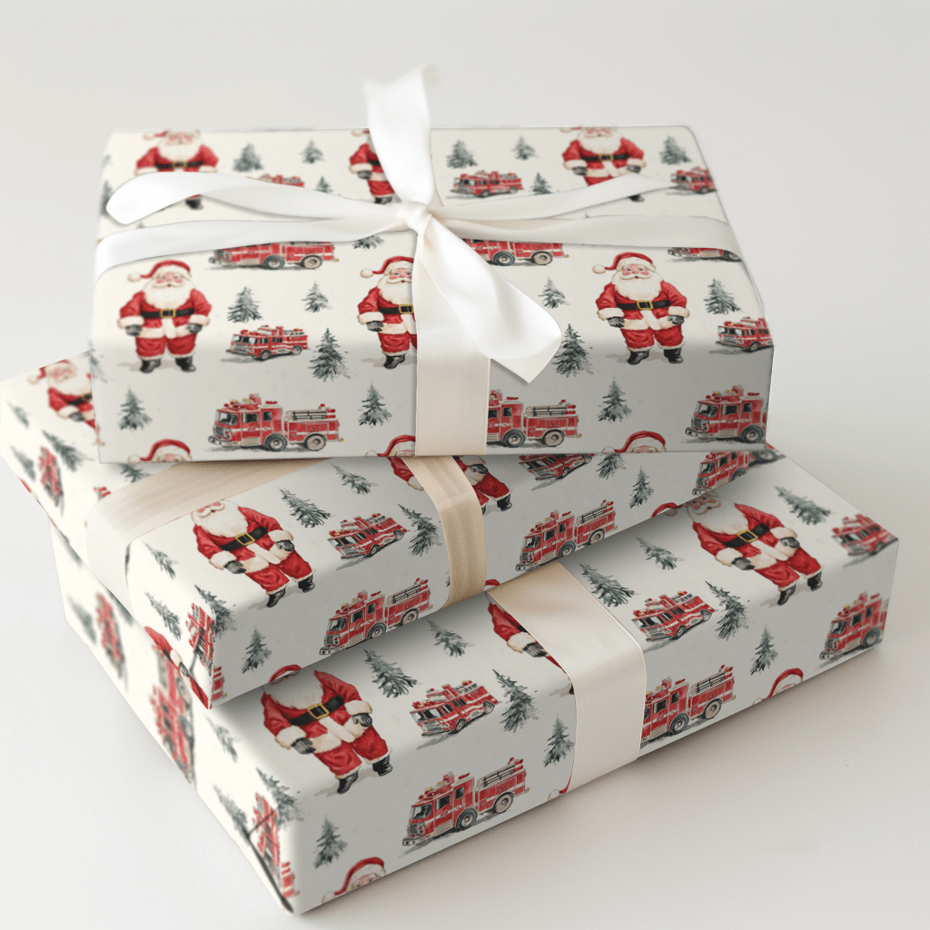 Hot Claus - Wrapping Paper - Aspen & Arlo