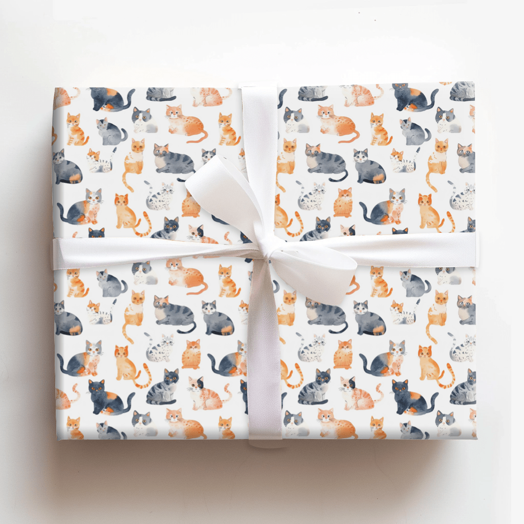 Nine Lives - Wrapping Paper - Aspen & Arlo