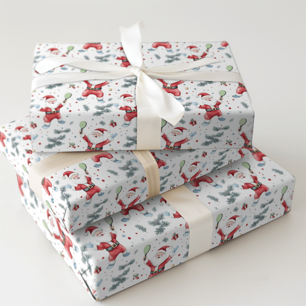 Serve It Up Claus - Wrapping Paper - Aspen & Arlo