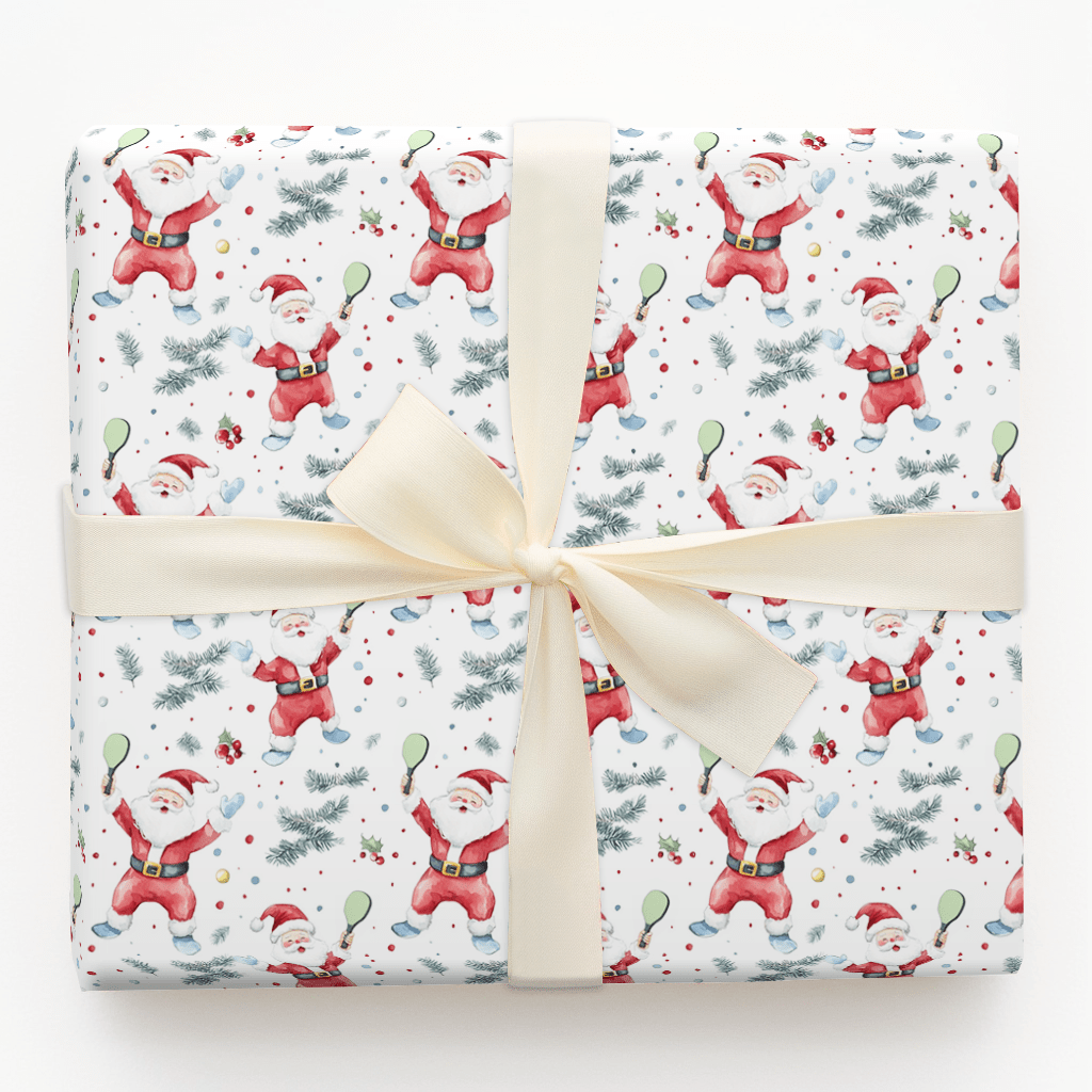 Serve It Up Claus - Wrapping Paper - Aspen & Arlo