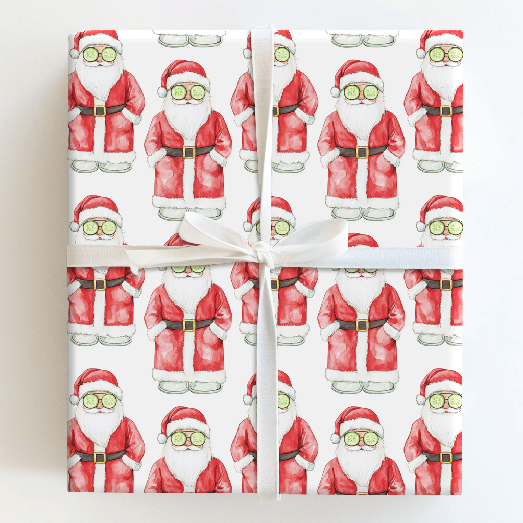A Claus for Relaxation - Wrapping Paper - Aspen & Arlo