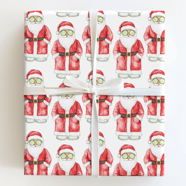 A Claus for Relaxation - Wrapping Paper - Aspen & Arlo