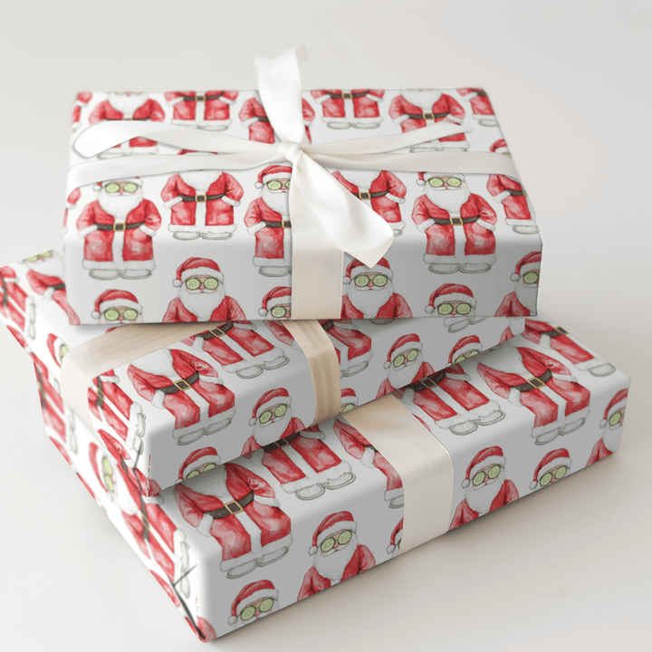 A Claus for Relaxation - Wrapping Paper - Aspen & Arlo