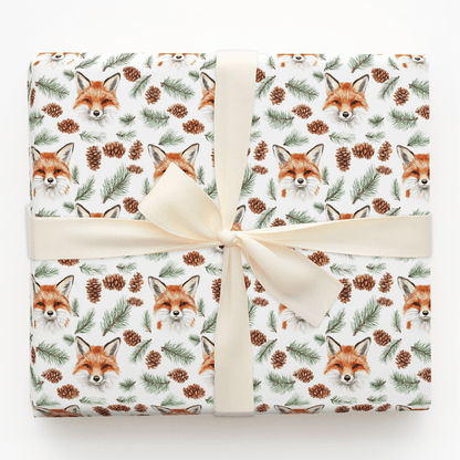 Fox Tracks - Wrapping Paper - Aspen & Arlo