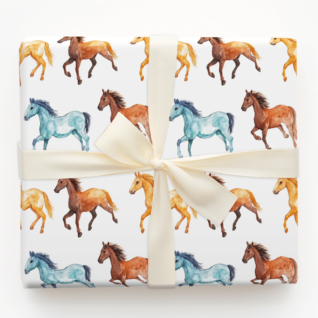 To the Races - Wrapping Paper - Aspen & Arlo