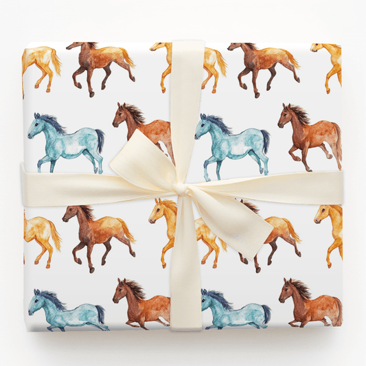 To the Races - Wrapping Paper - Aspen & Arlo