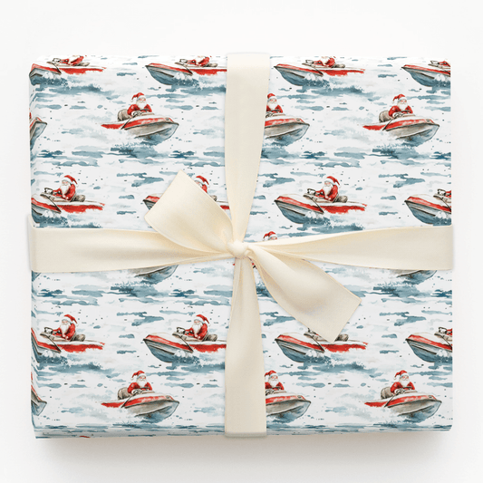 Sleigh at Sea - Wrapping Paper - Aspen & Arlo