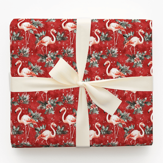 Holiday Flock and Cheer - Wrapping Paper - Aspen & Arlo