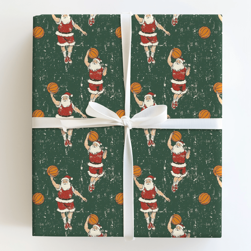 Dunkin' Claus - Wrapping Paper - Aspen & Arlo