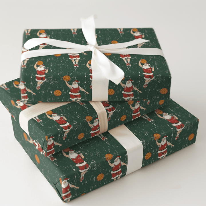 Dunkin' Claus - Wrapping Paper - Aspen & Arlo