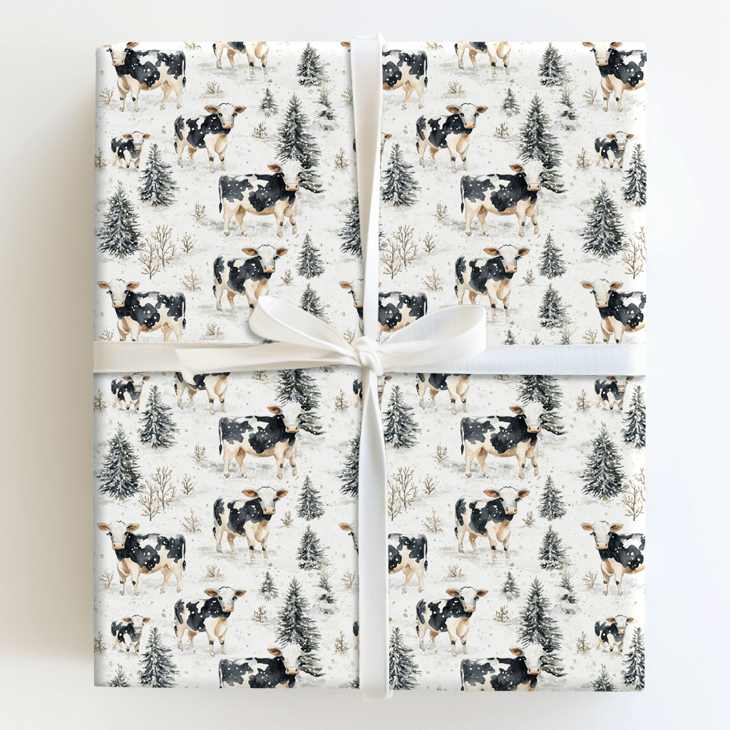Heifer Holidays - Wrapping Paper - Aspen & Arlo