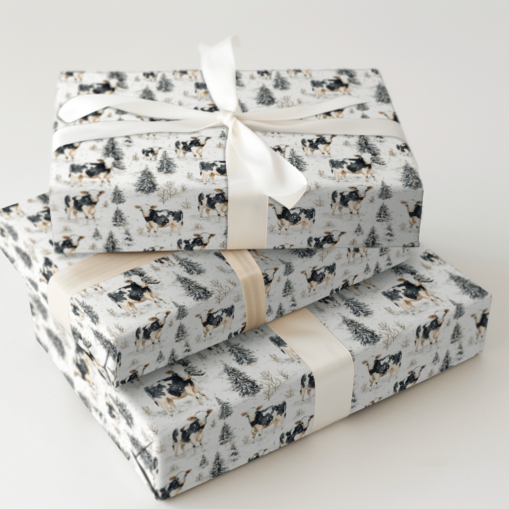 Heifer Holidays - Wrapping Paper - Aspen & Arlo