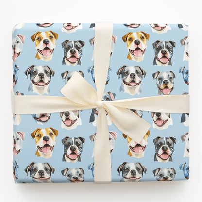 Pitbull Like It - Wrapping Paper - Aspen & Arlo