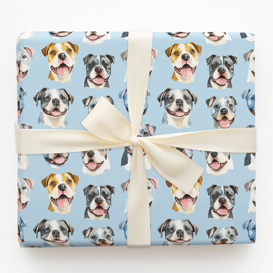 Pitbull Like It - Wrapping Paper - Aspen & Arlo