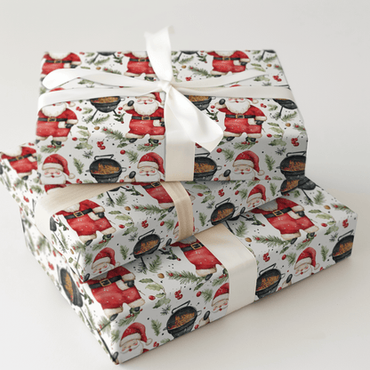 North Pole BBQ - Wrapping Paper - Aspen & Arlo
