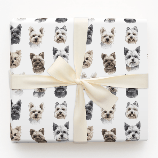 Cairn Terriers - Wrapping Paper - Aspen & Arlo