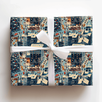 A Festive Fifth Ave - Wrapping Paper - Aspen & Arlo