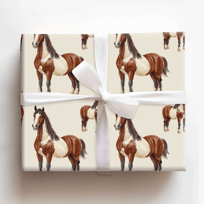 Neigh and Play - Wrapping Paper - Aspen & Arlo