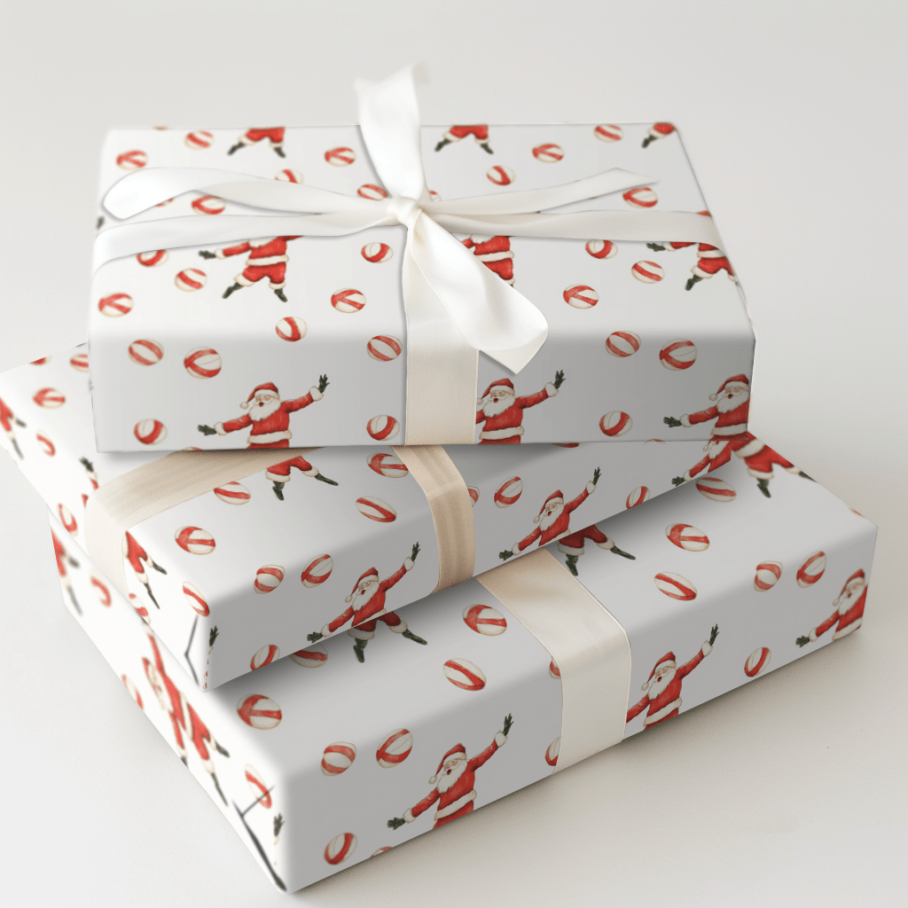 Holiday Volleyball Vibes - Wrapping Paper - Aspen & Arlo