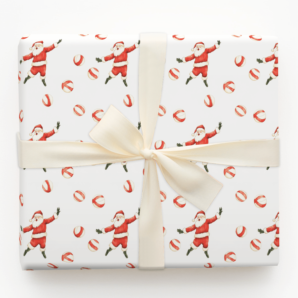 Holiday Volleyball Vibes - Wrapping Paper - Aspen & Arlo