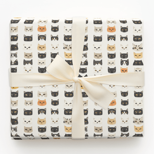 Cat Eyes - Wrapping Paper - Aspen & Arlo