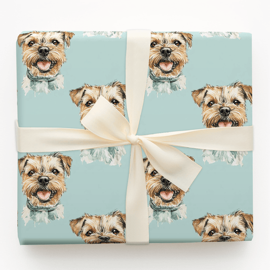 Border Terrier - Wrapping Paper - Aspen & Arlo