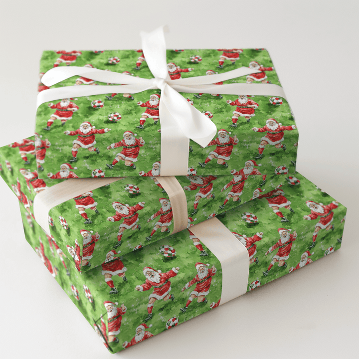 Mistletoe Midfielder - Wrapping Paper - Aspen & Arlo
