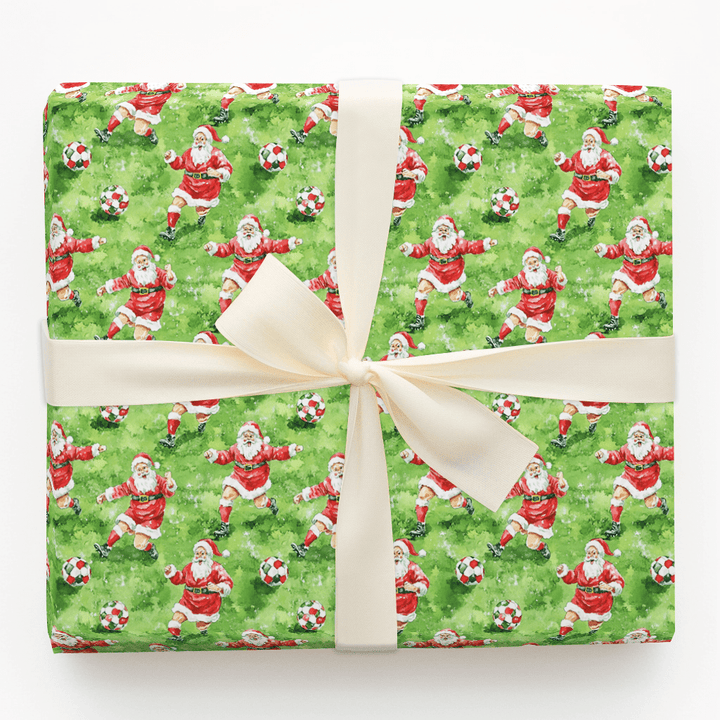 Mistletoe Midfielder - Wrapping Paper - Aspen & Arlo
